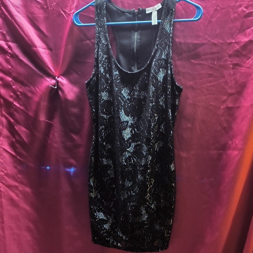 Elegant Black Lace Dress